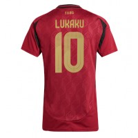 Belgien Romelu Lukaku #10 Fußballbekleidung Heimtrikot Damen EM 2024 Kurzarm